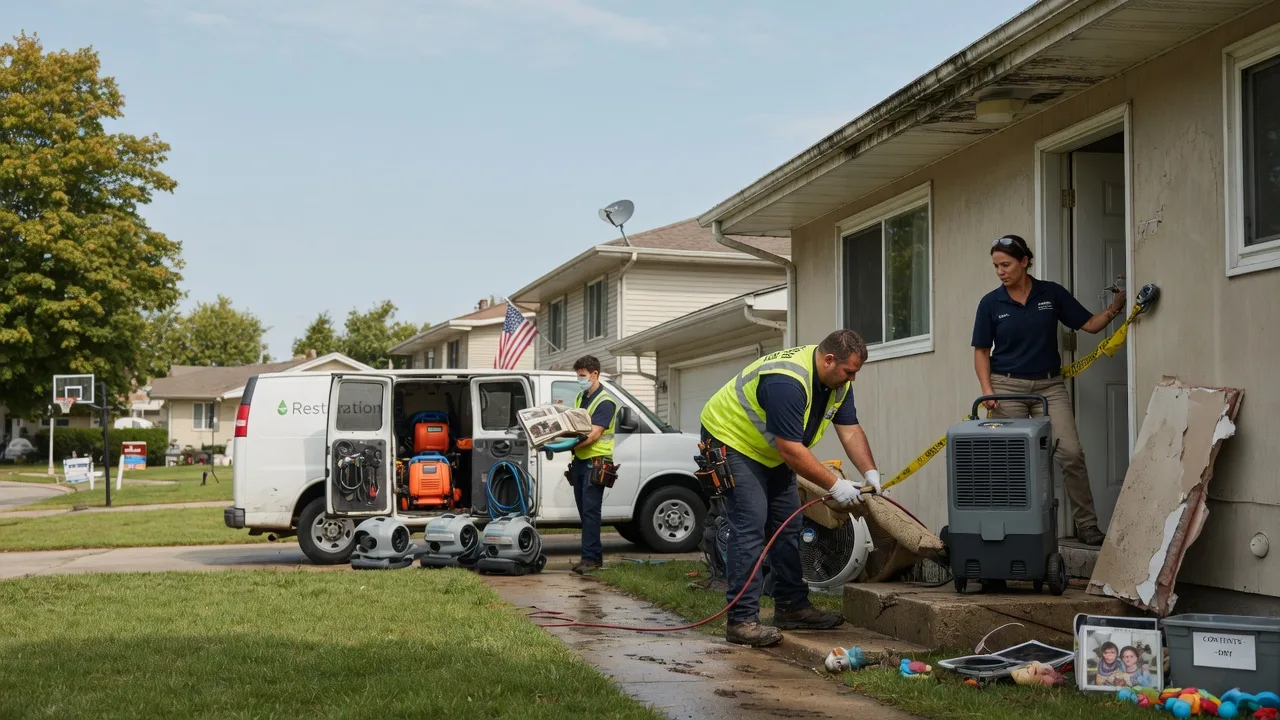 Water Damage Restoration in Poole, KY near me